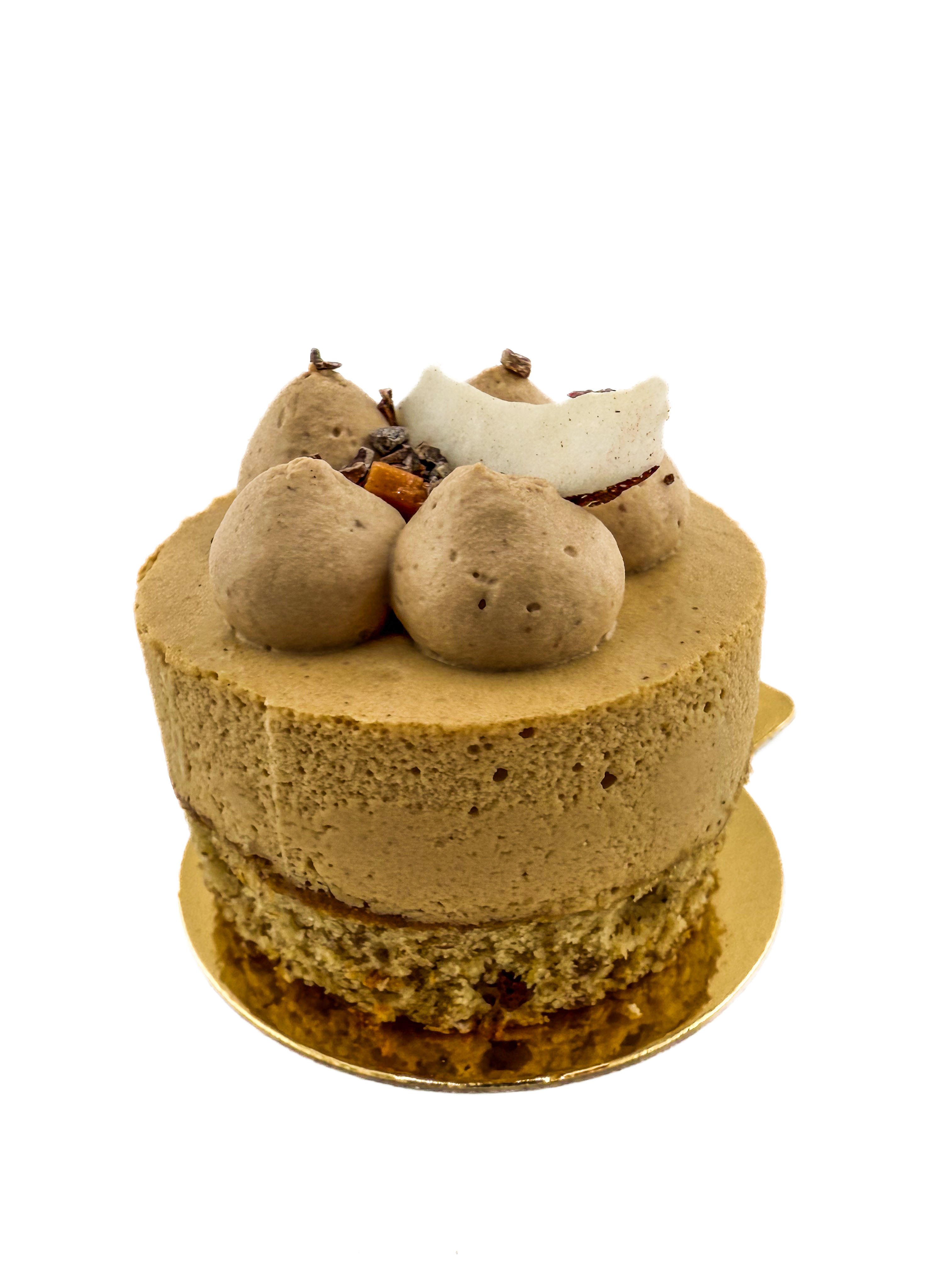 Mousse Caramel Biscuit Banane